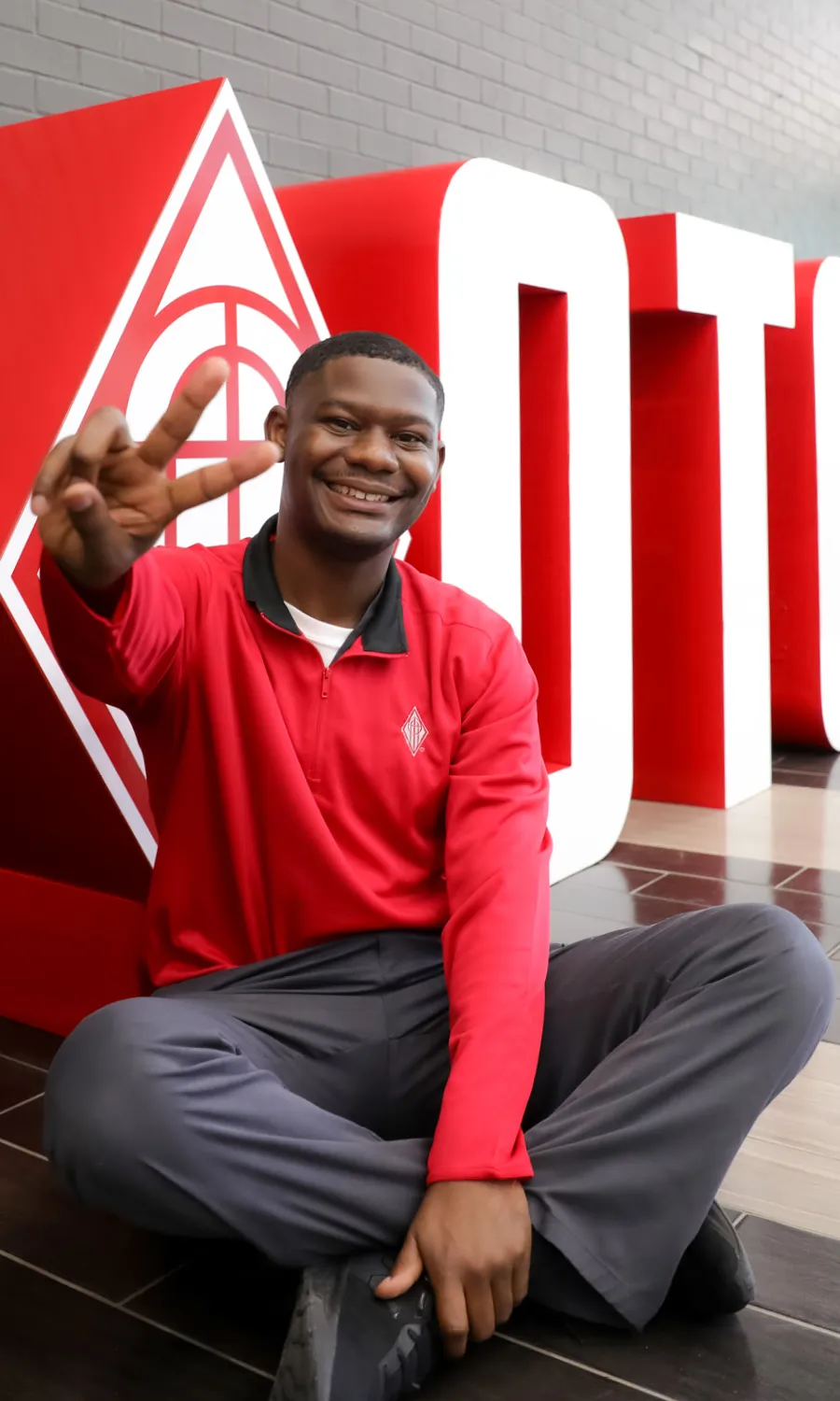 Corey smiling at OTC